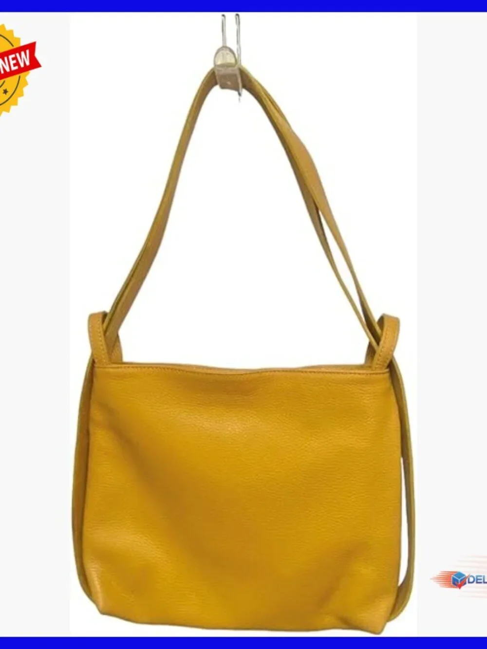 Italian Leather Convertible Backpack Purse, Small to Medium Size, Travel Daily